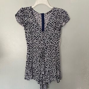 Shein Floral Romper XS  